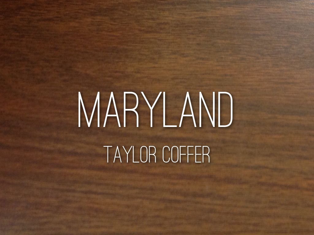 Colonies Project: Maryland 