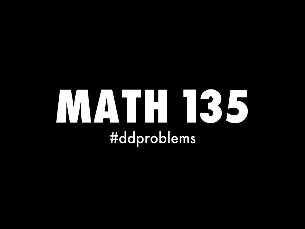 Math 135
