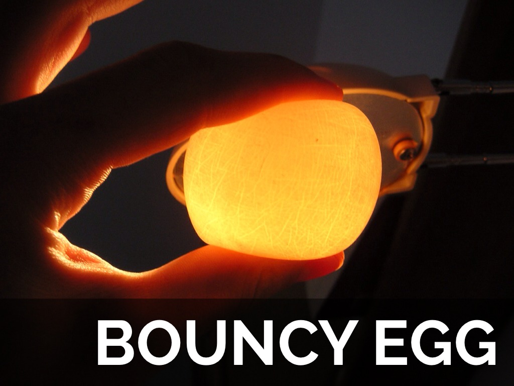Bounce Egg by Michael Wegner