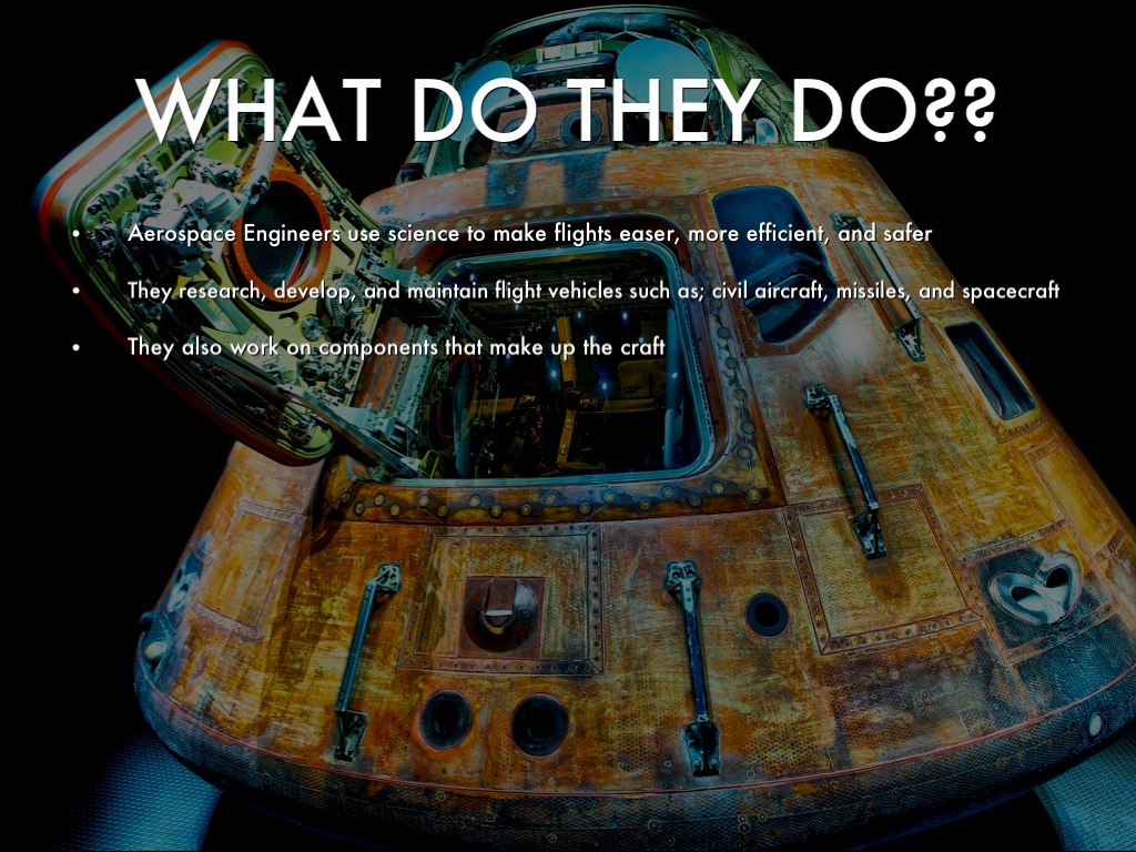 what is aerospace engineering