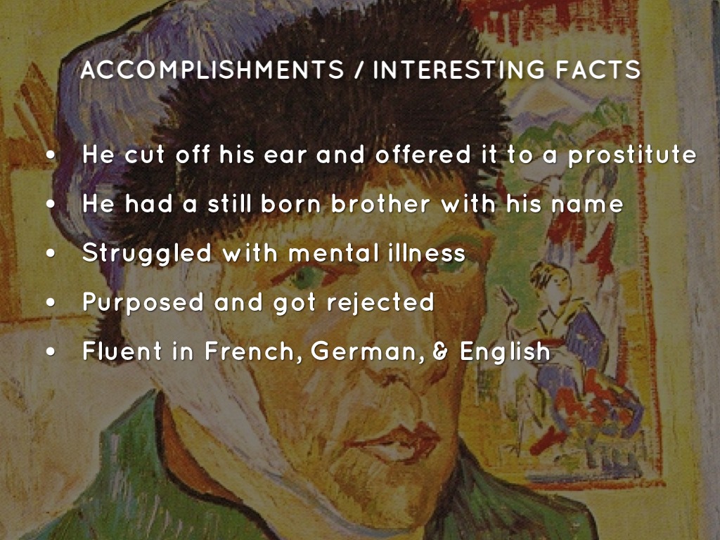 7 Facts About Vincent van Gogh