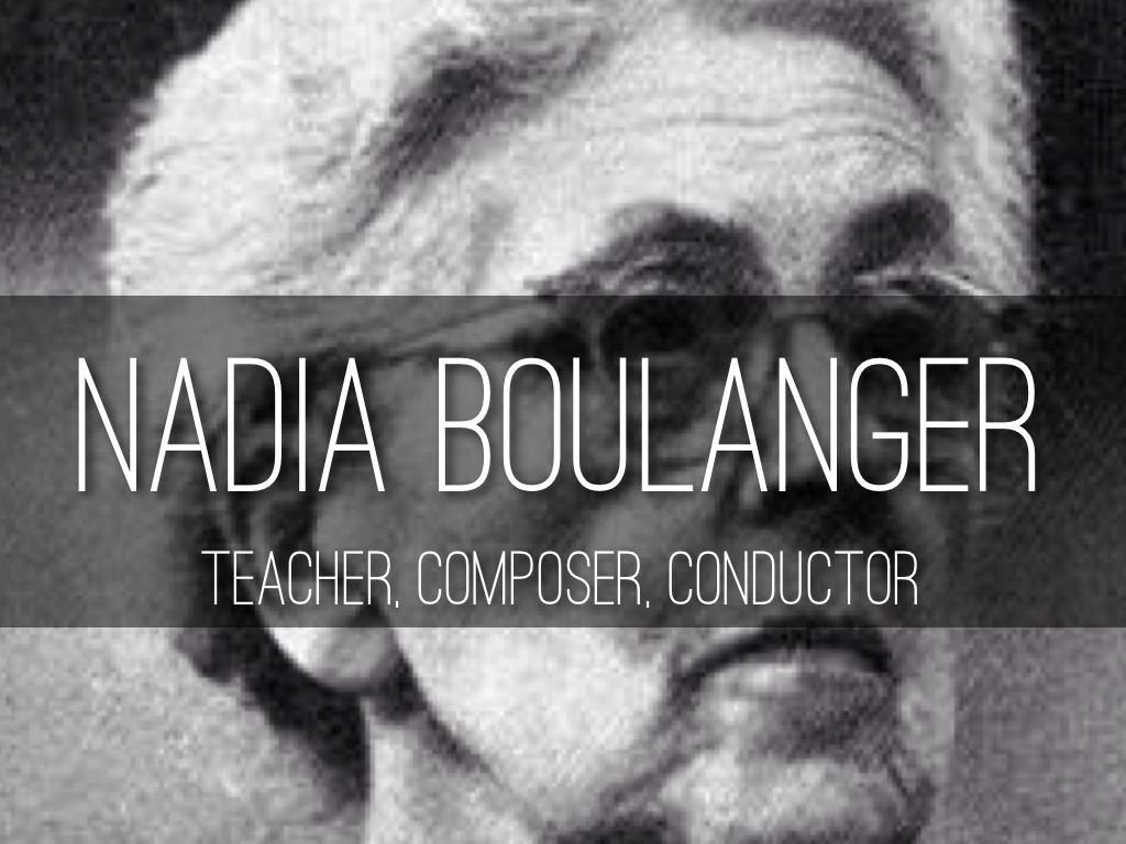 Nadia Boulanger