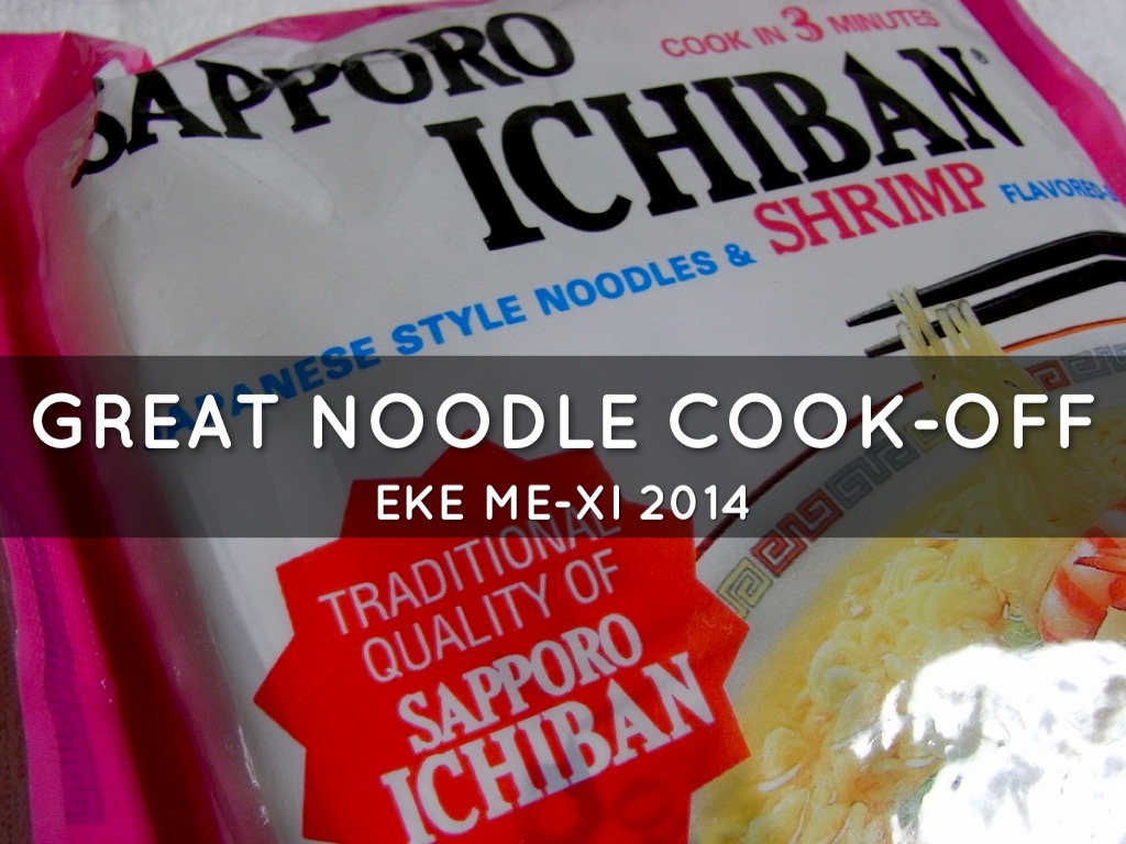 Great Noodle Cook-Off