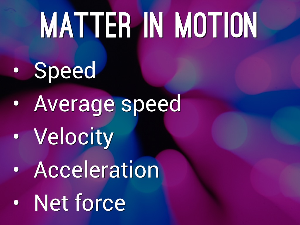 Matter In Motion by Kyle Ford