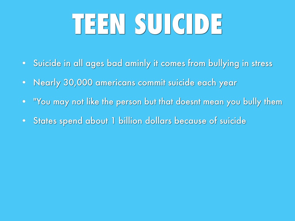 Teen Suicide