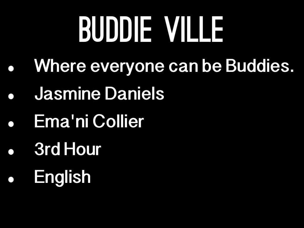 Buddieville