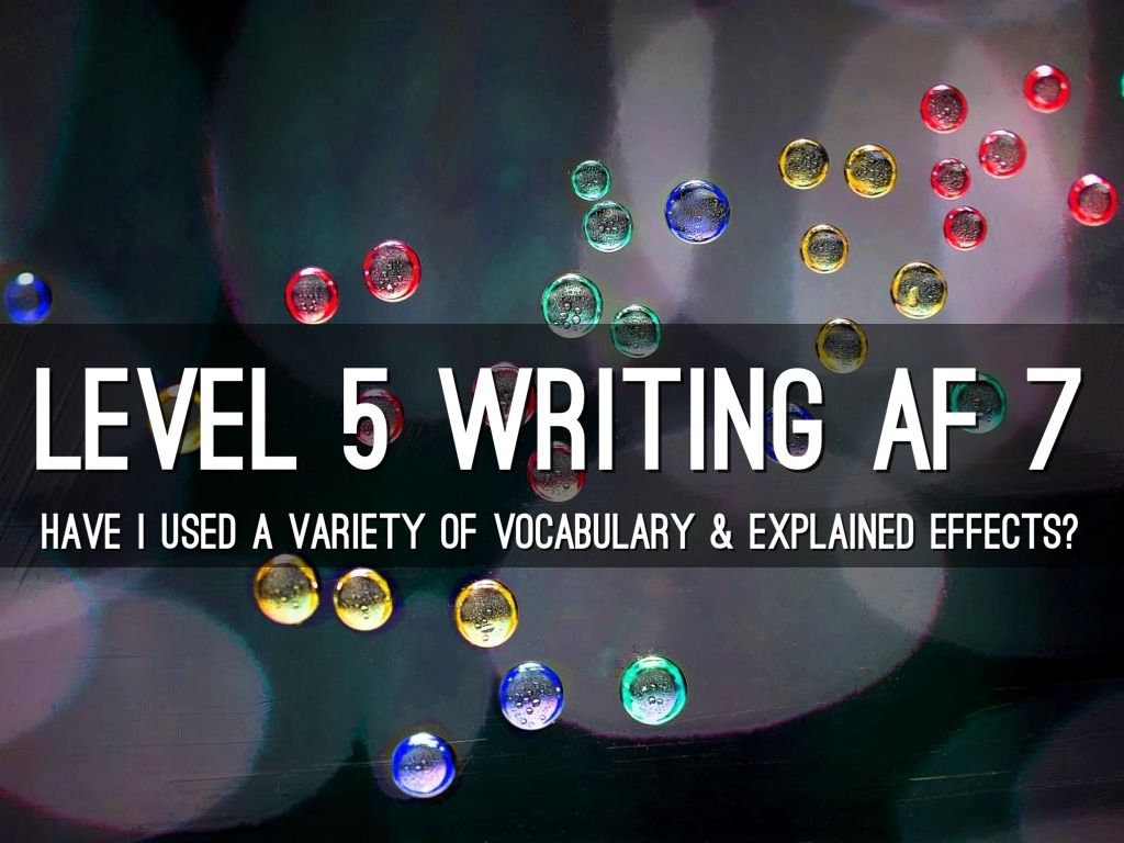 Les Example Af Levels For AF by Jane Hewitt