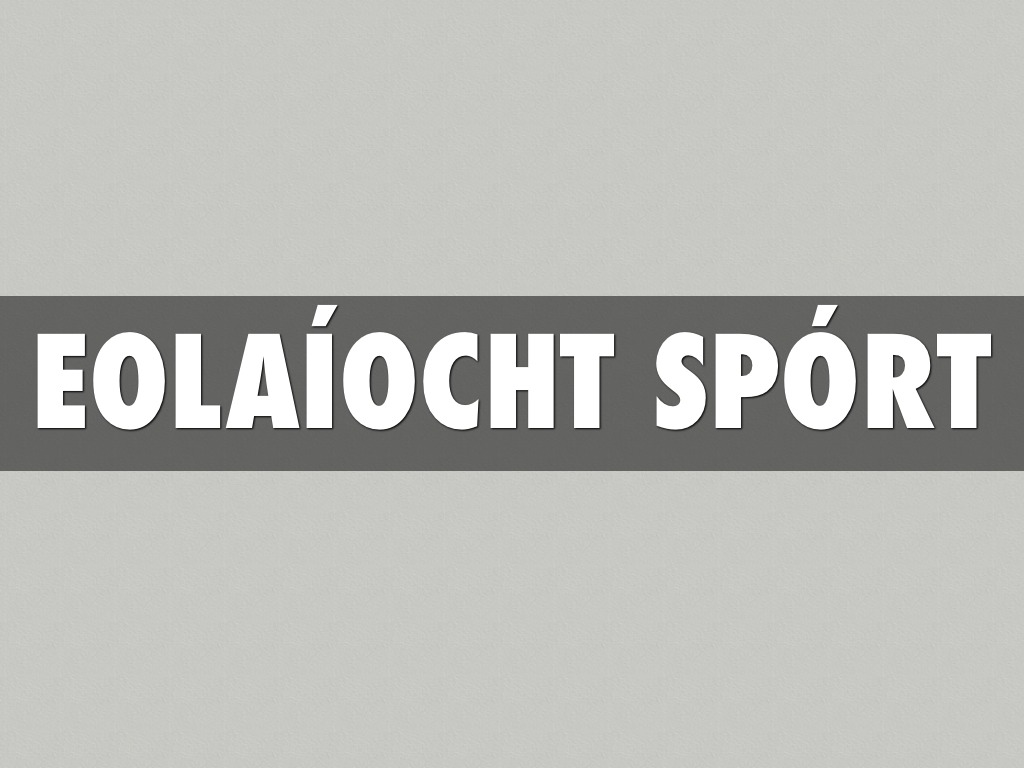 Eolaíocht Spórt