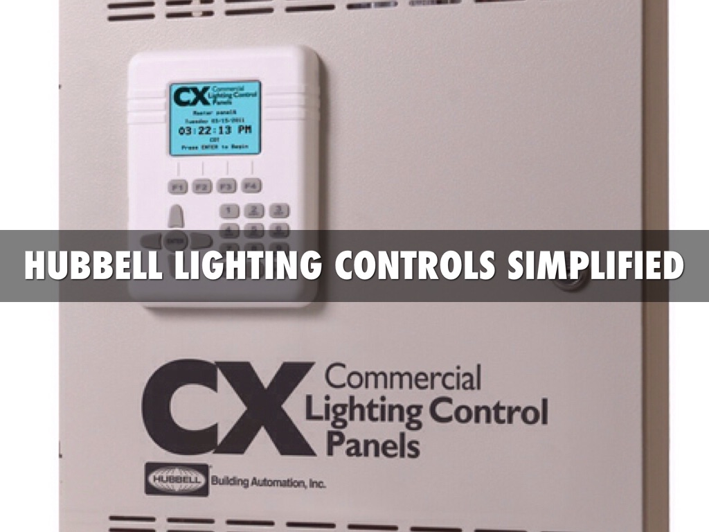 Hubbell Cx Commercial Lighting Control Panels Shelly Lighting