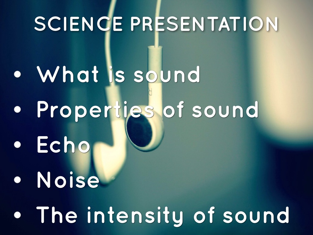 Science presentation