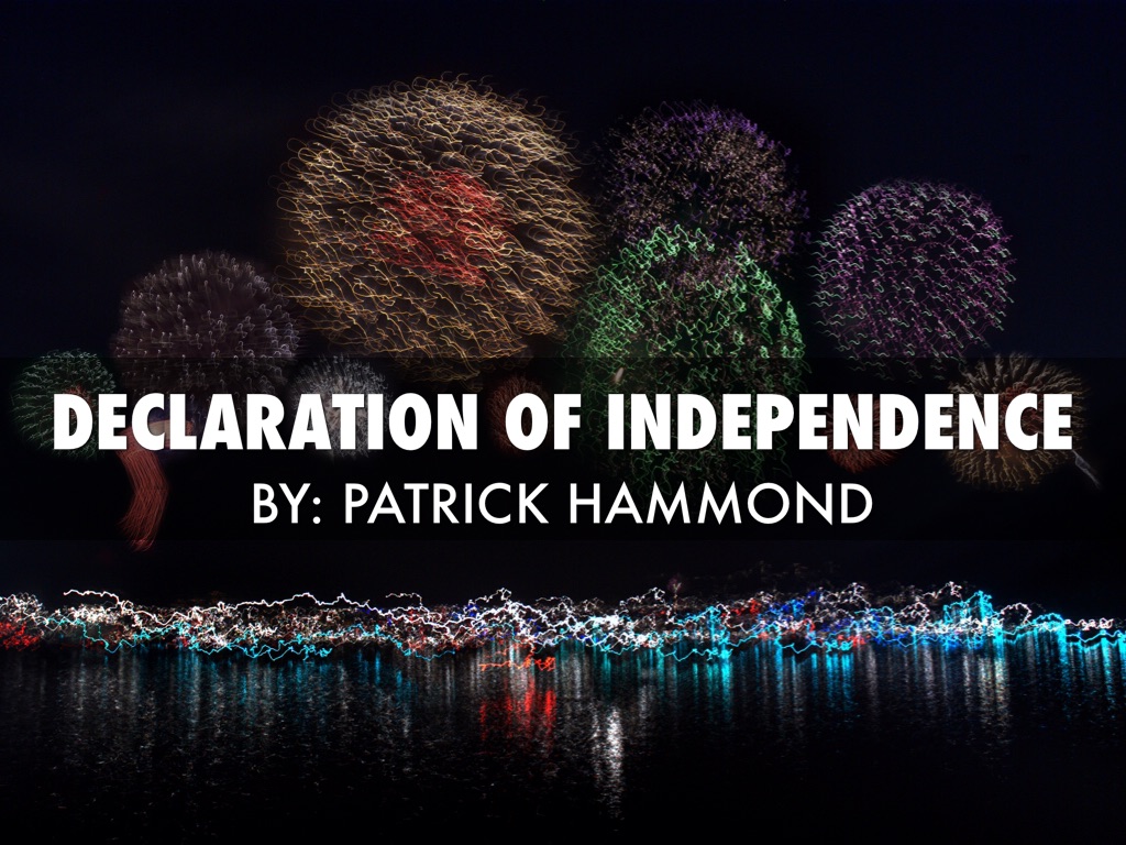 Declaration Of Independence 