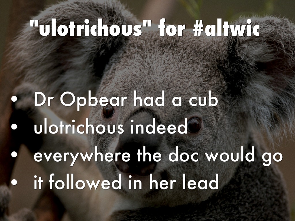 "ulotrichous" prompt 4 #altwic