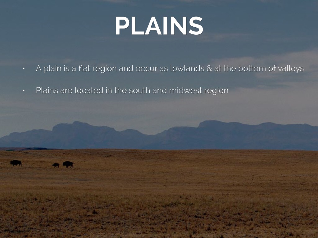 landforms by Hailey Buckley