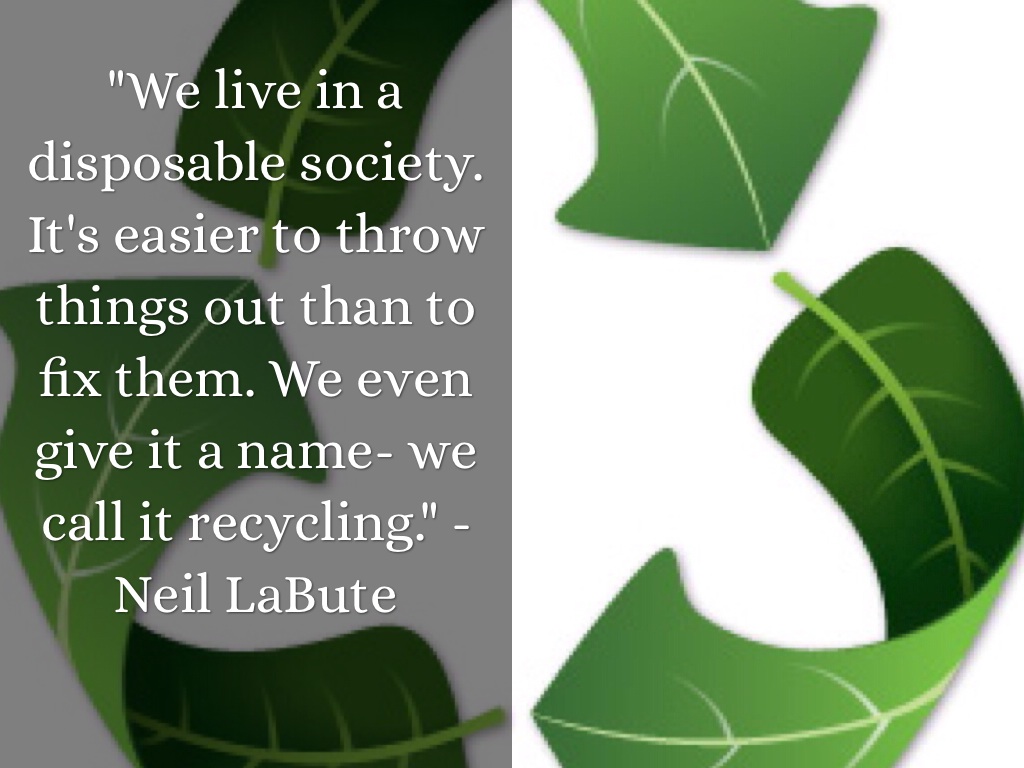 The Negatives Of Recycling by Sarah Maul