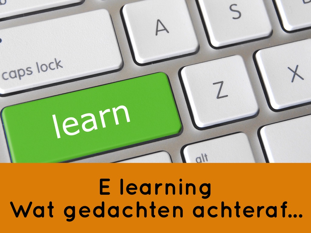 E- Learning Overdenkingen