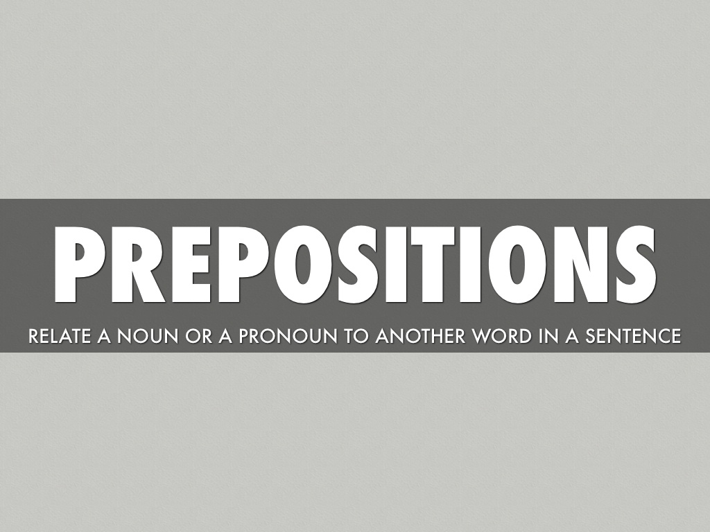 Prepositions Doll On A Wall