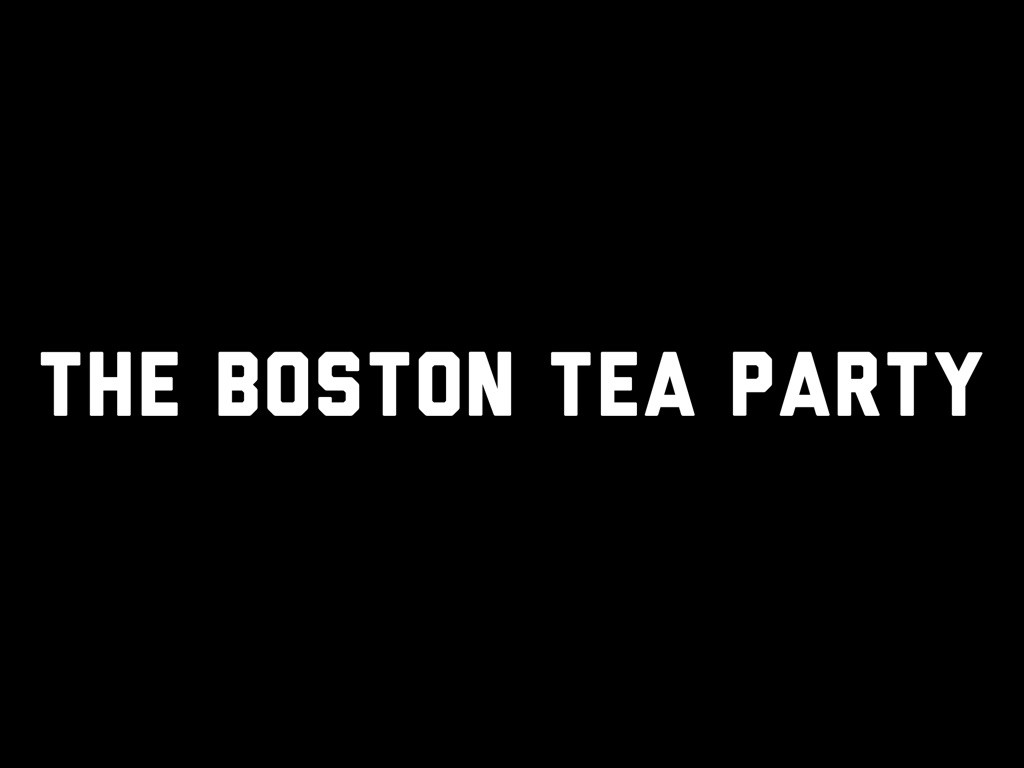 Boston Tea Party