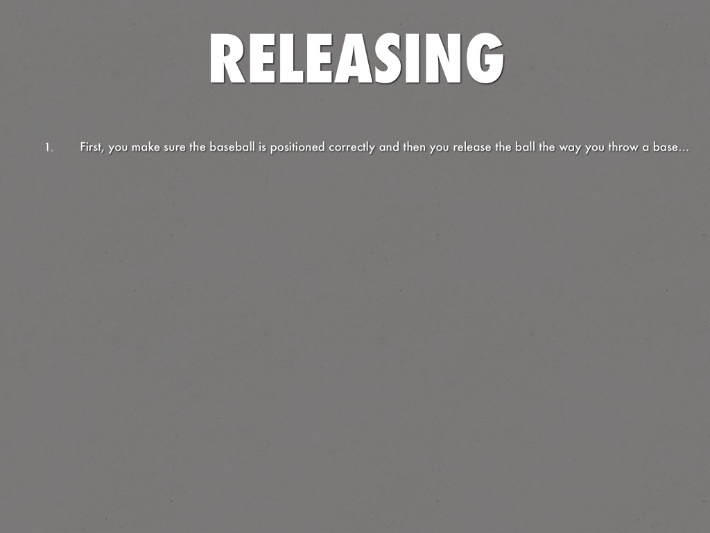 How to Pitch a Two Seam Fastball by danvander4