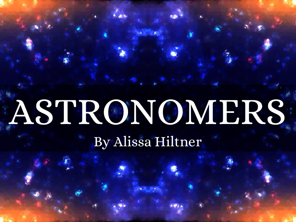 Alissa's Astronomers 