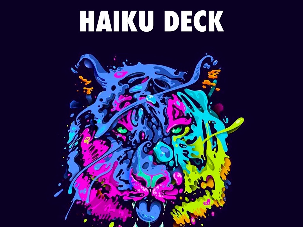 ¿Qué es Haiku Deck?