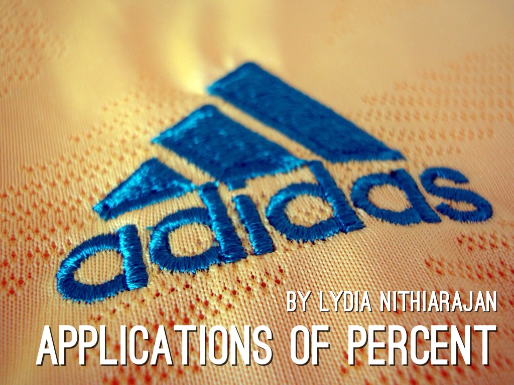 Math Applications Of Percent