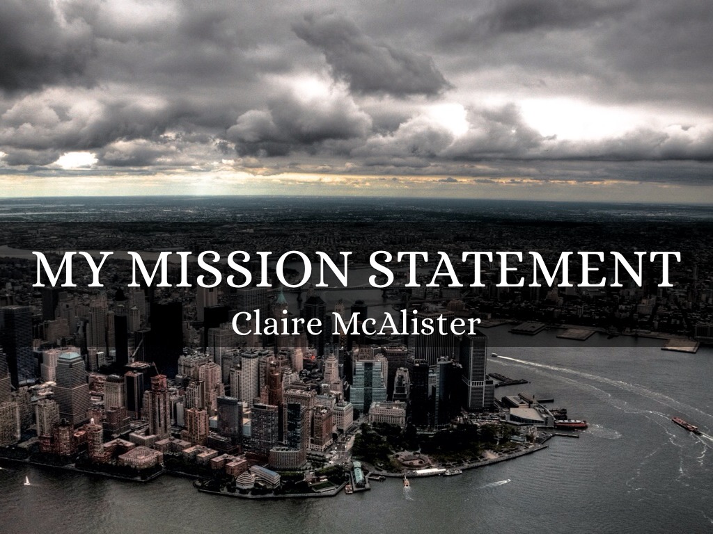 My Mission Statement 