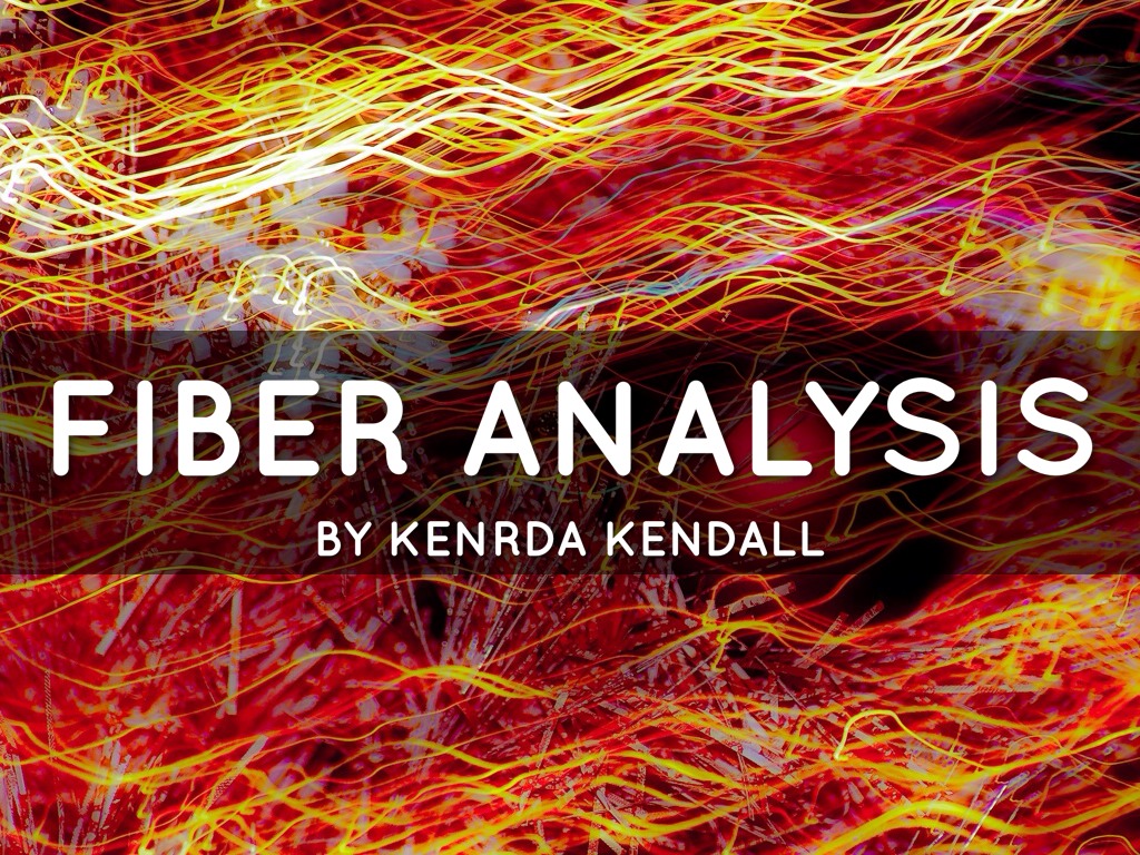 Fiber Analysis 