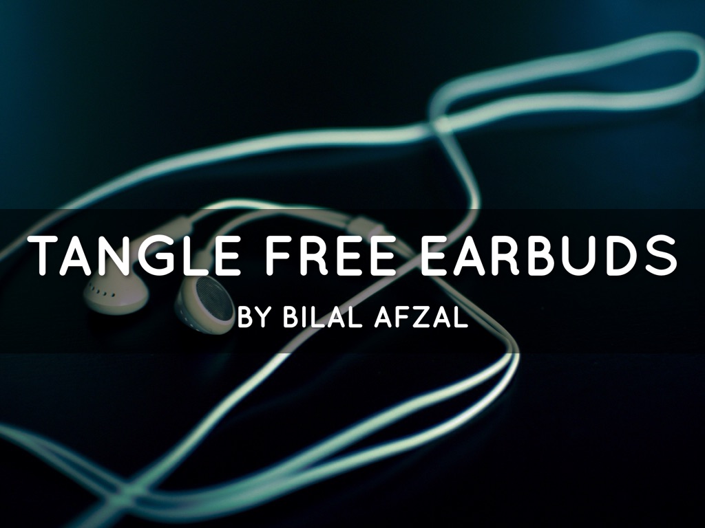 Copy of Tangle Free Earbuds 