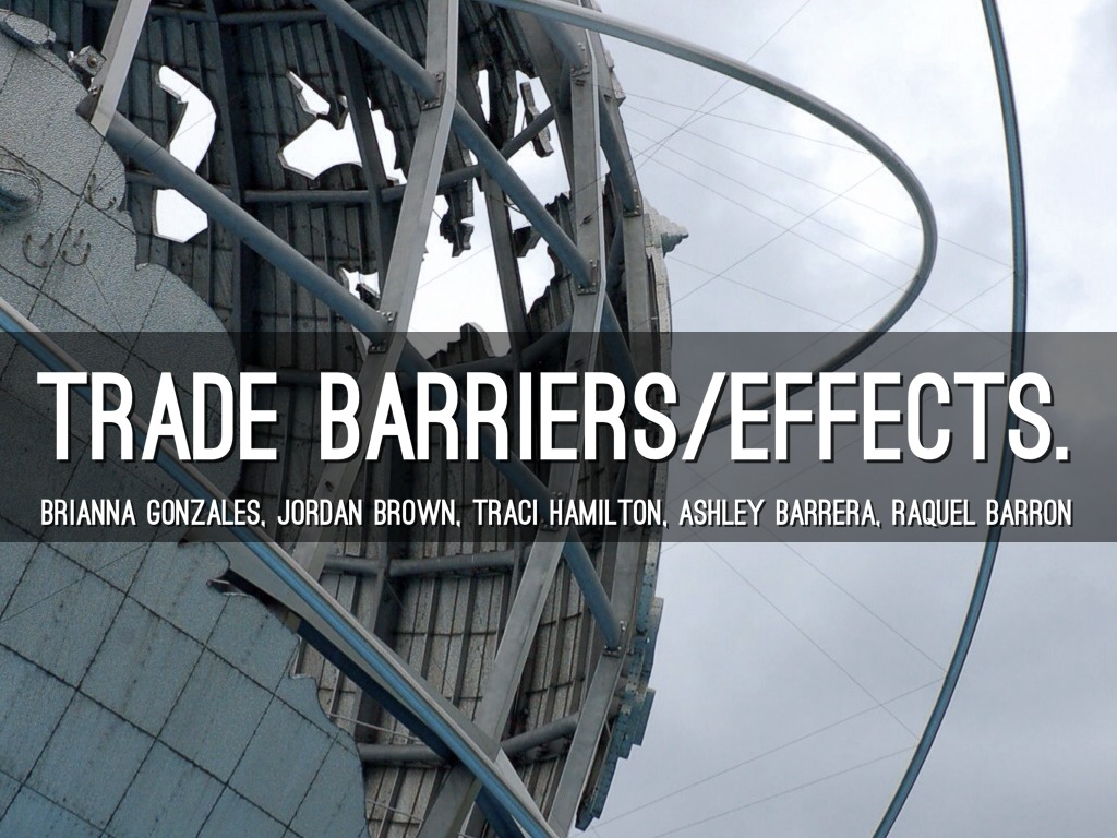 Trade Barriers