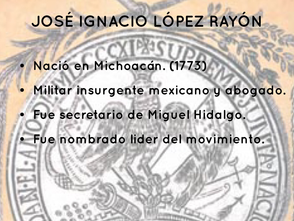 Ignacio López Rayón by Felipe Barragan