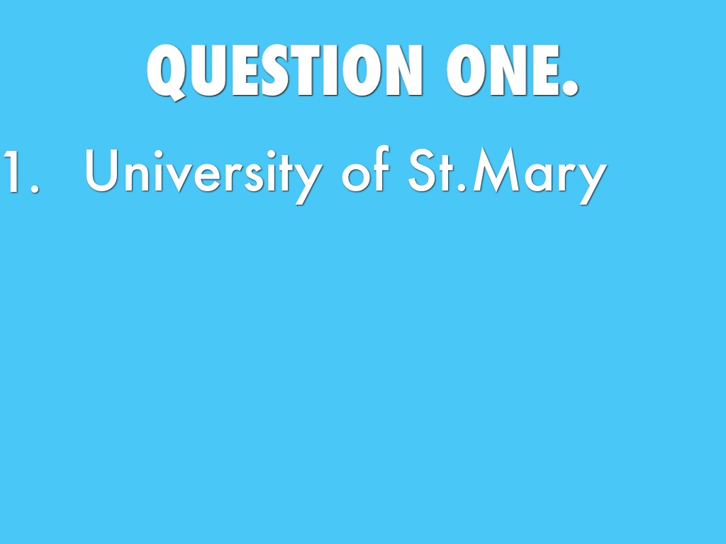 College Research Example 