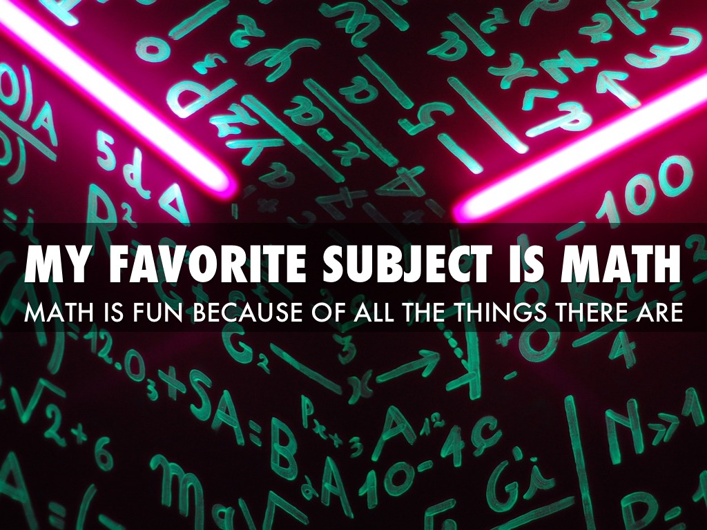 my favorite subject is math Math is my favorite subject it is the easiest class that i have this i am currently taking trigonometry next semester i will be taking pre-calculus. my favorite subject is math Math is my favorite subject it is the easiest class that i have this i am currently taking trigonometry next semester i will be taking pre-calculus.