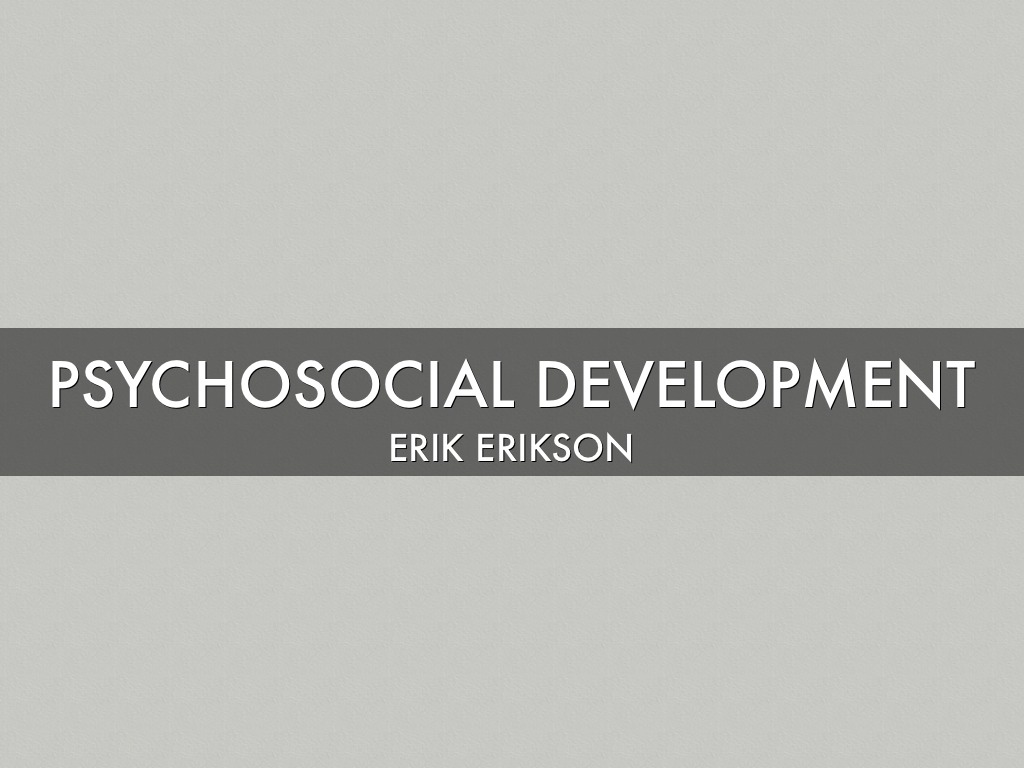 erikson s psychosocial stages