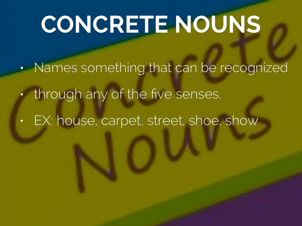 Nouns by Julia Gorman