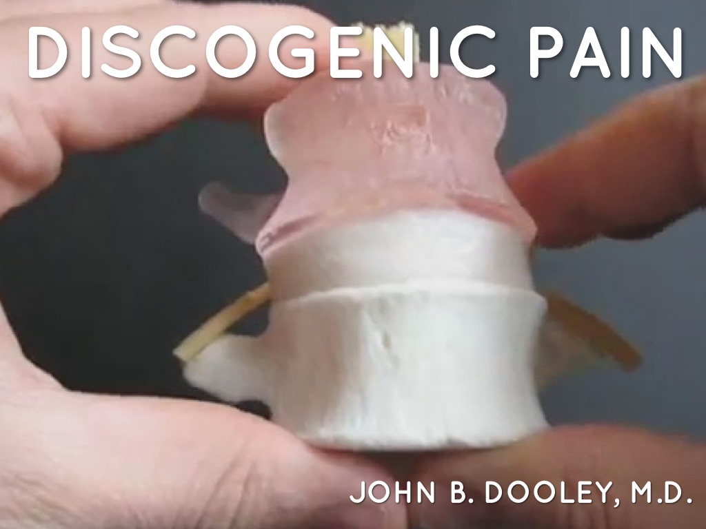 DISCOGENIC PAIN
