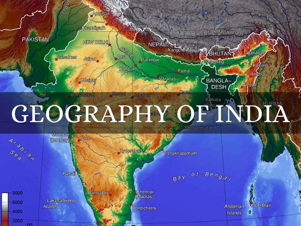 Geography Of India by Kayla Jones