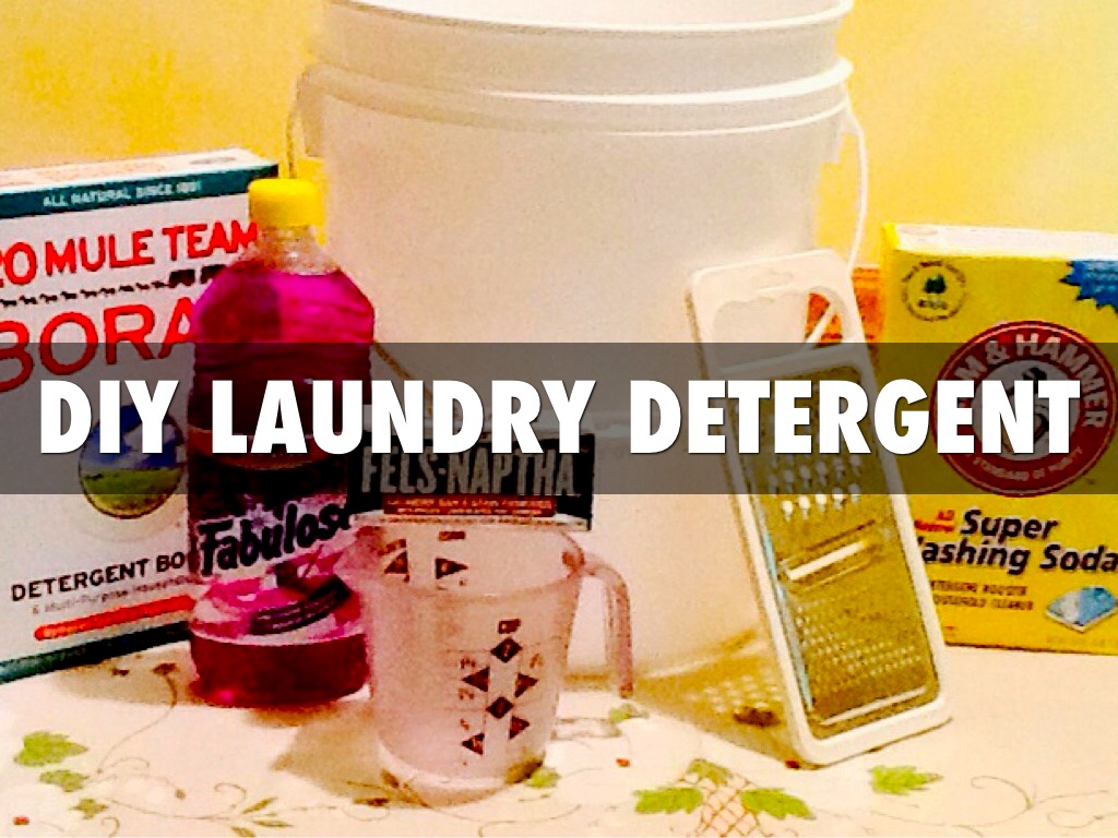 DIY Laundry Detergent