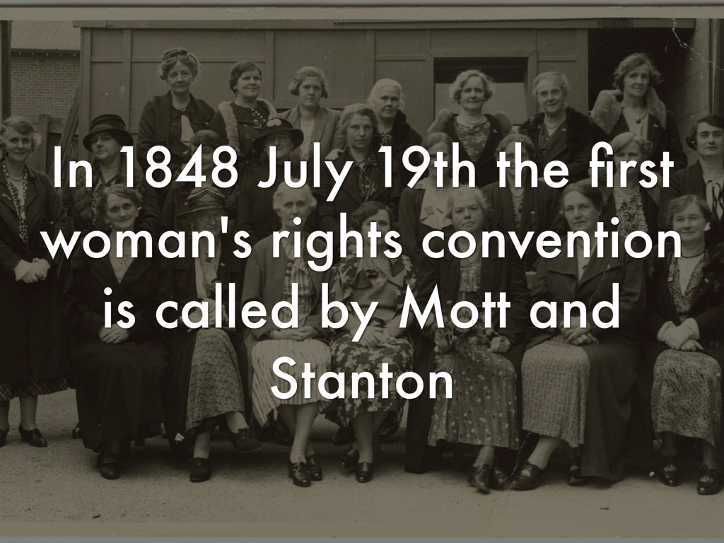 the first woman's rights convention essay