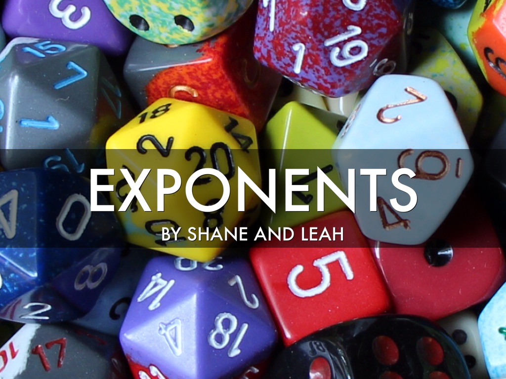 Exponents