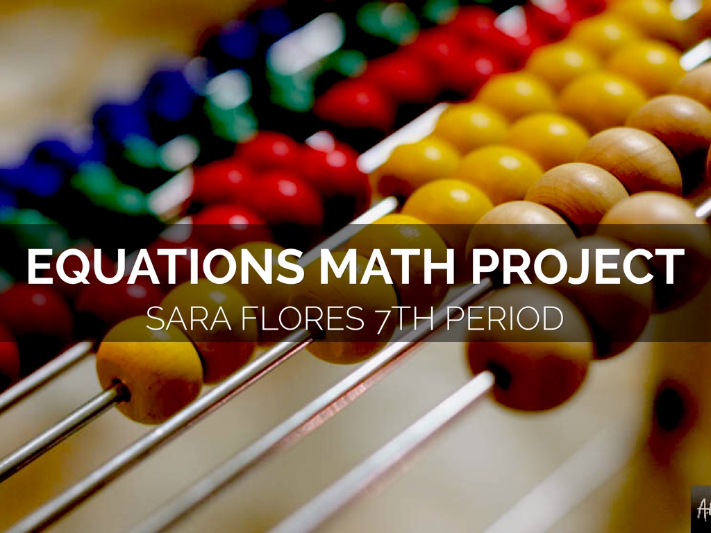 7th Period Math Project