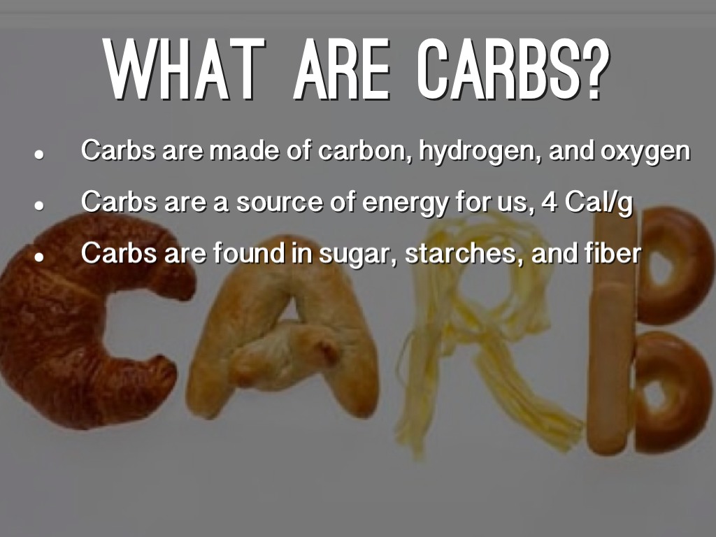 Carbohydrates by Jake Lawson