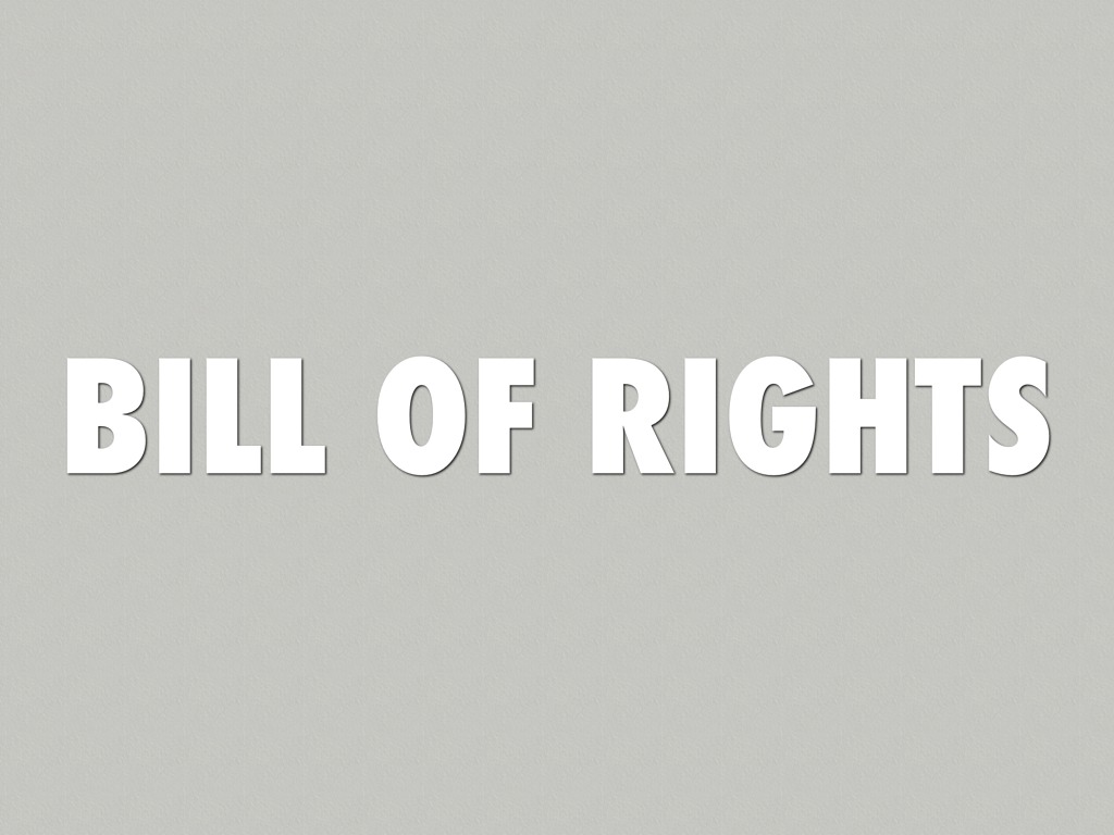 Bill Of Rights 