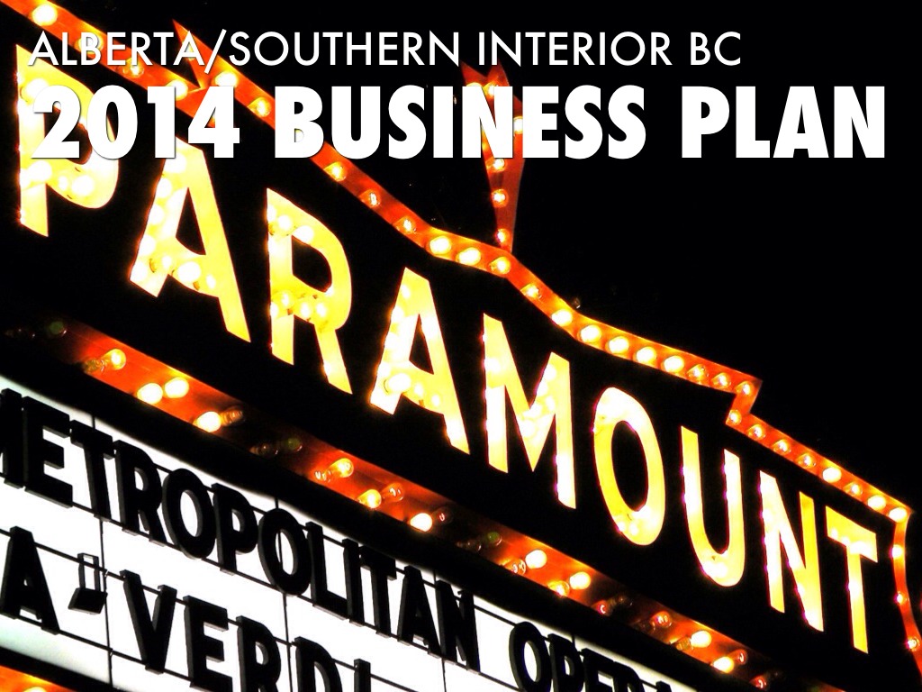 2014 BUSINESS PLAN