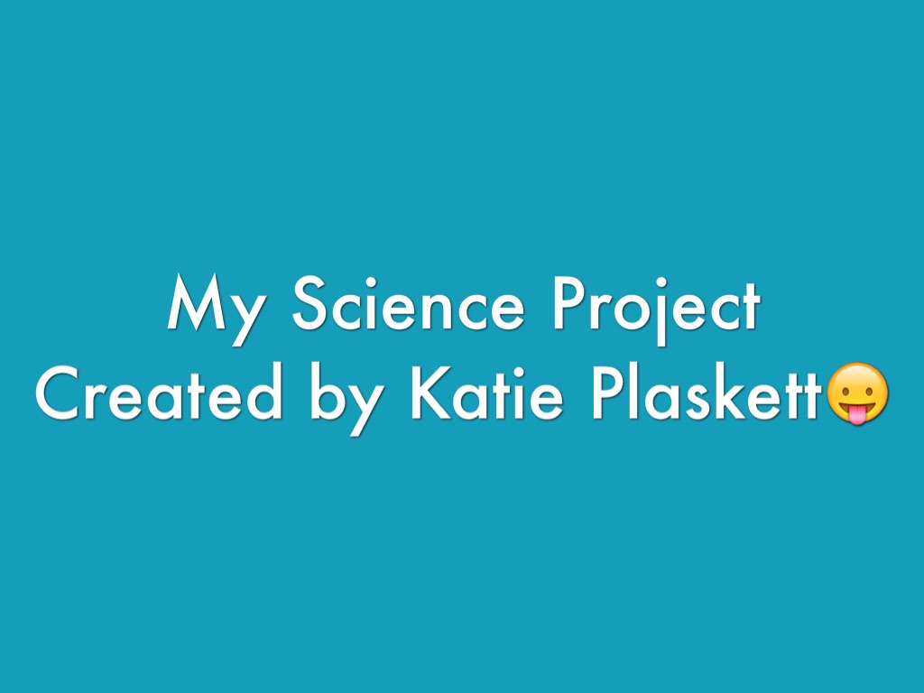 Science Project 