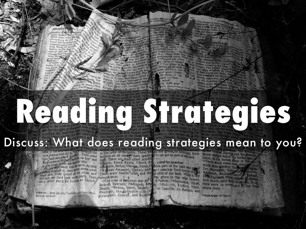 Reading Strategies by Grace Thompson