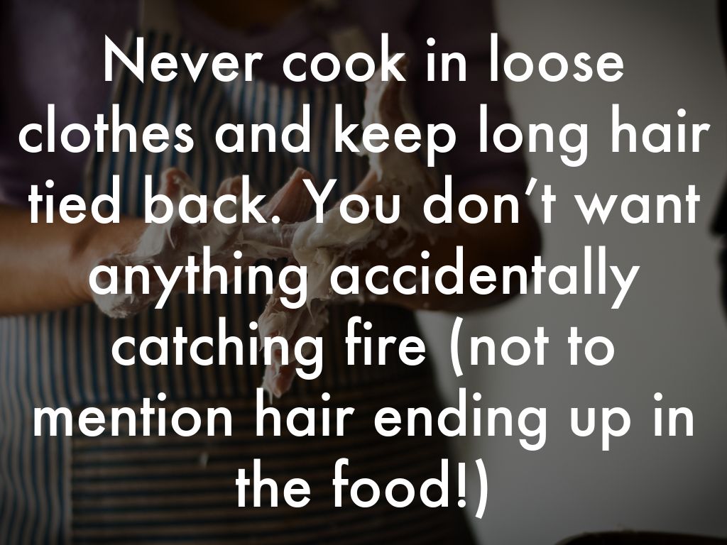 Kitchen Safety By Alice Moore