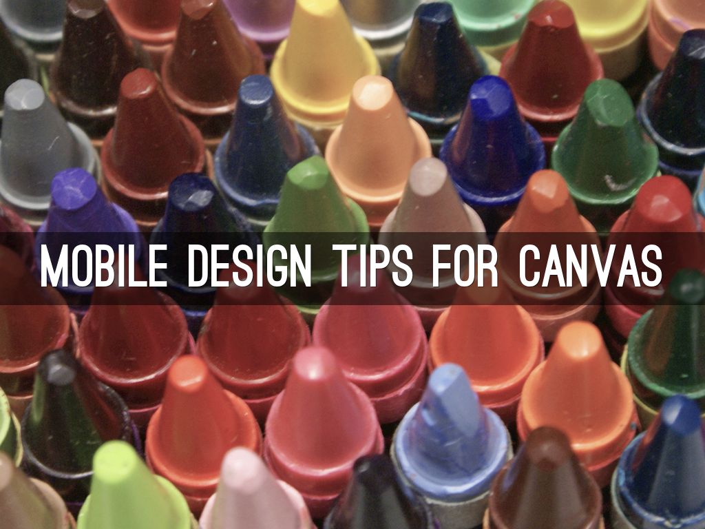 Canvas Mobile Essentials by Ryan Seilhamer