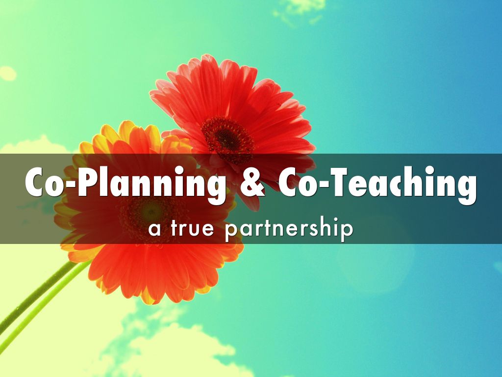 CoPlanning & CoTeaching by Diane Sweeney