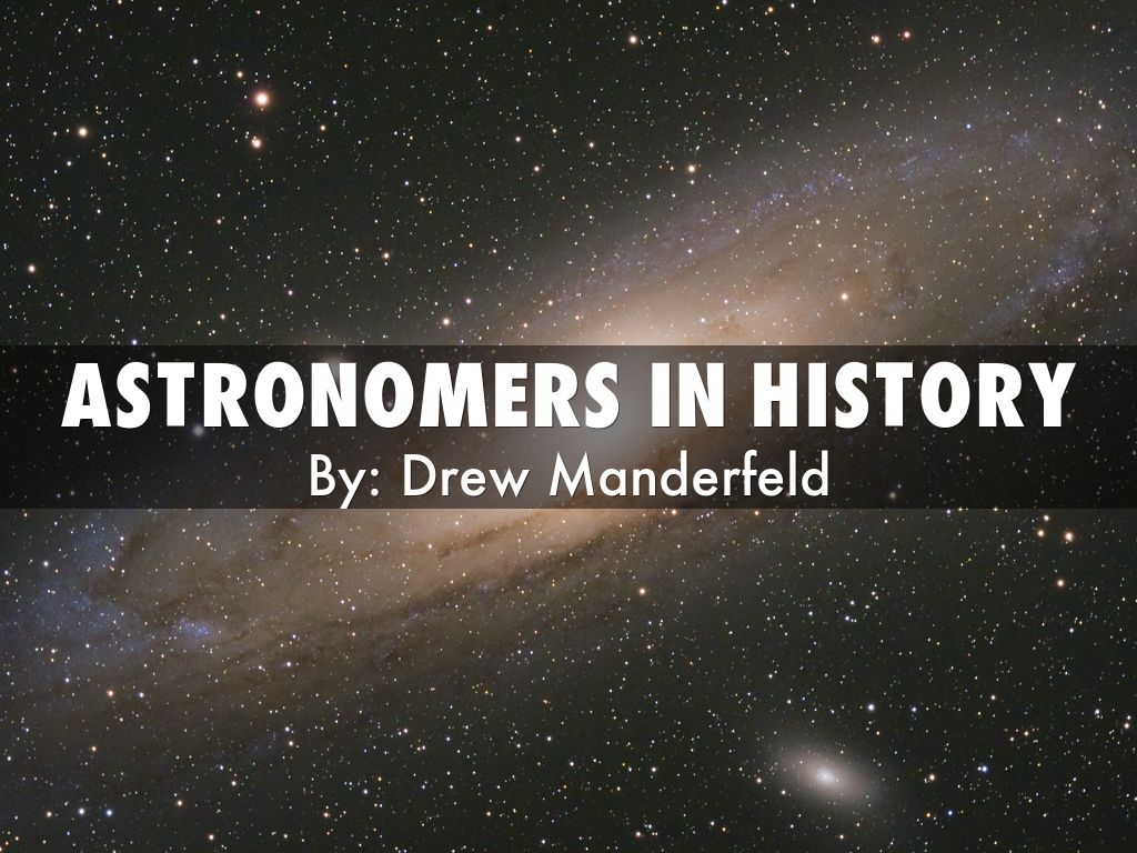 Astronomers IN History
