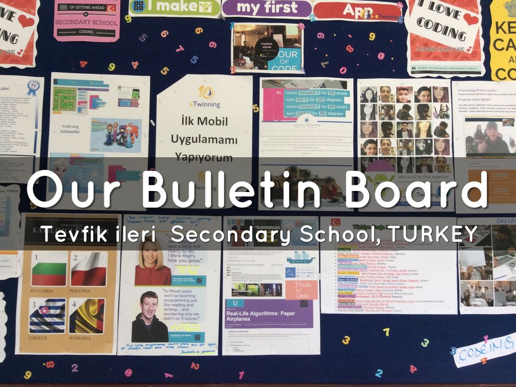 Copy of Our Bulletin Board